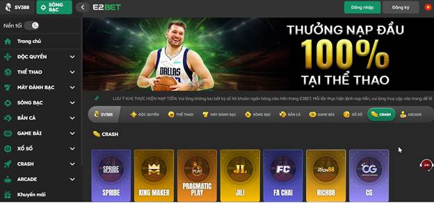 Các nhà cung cấp trò chơi Plinko tại E2bet